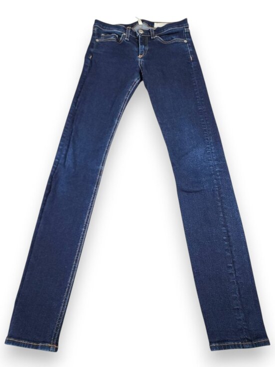 rag & bone Denim - Rag & Bone High Rise Dark Wash Skinny Jeans Stretch Denim Size 26x30
